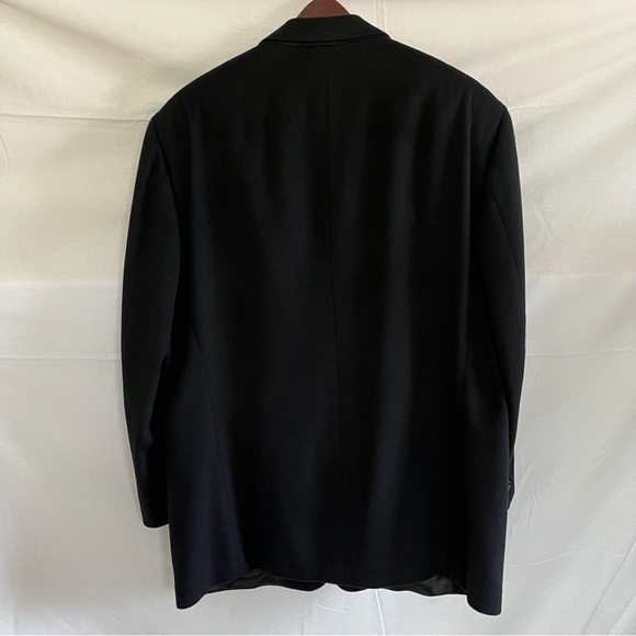 HUGO BOSS Cashmere Blazer Ing LoroPiana APOLLON Black Size 40SH - Picture 2 of 10